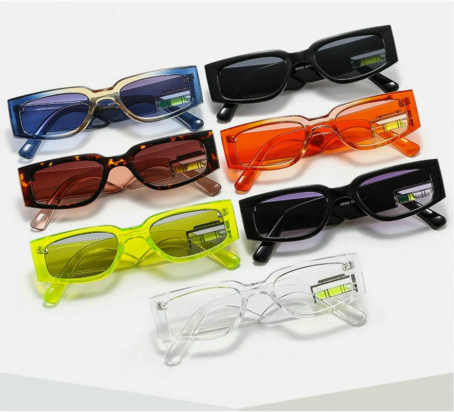 COTIA Small Square Sunglasses Men Women Vintage Cat Eye Ladies Sunglasses Retro Trends Goggles