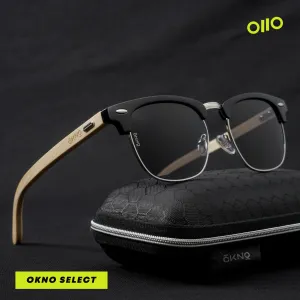 Cruz Wood Black Power Sunglasses
