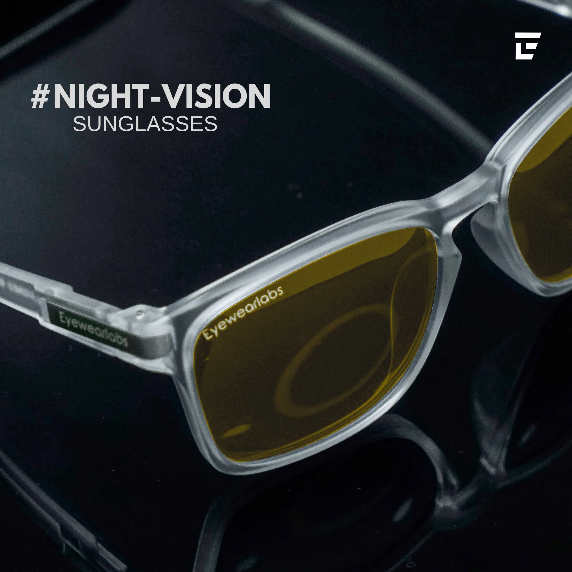 Crystal White Night Vision Yellow