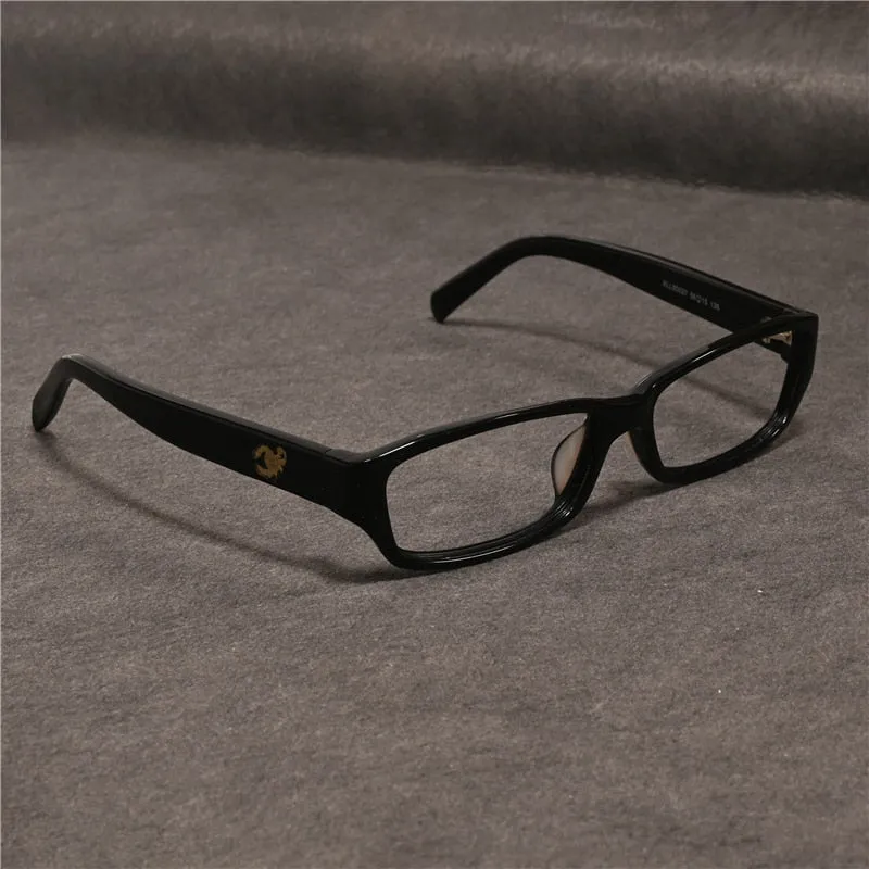 Cubojue Unisex Full Rim Square Tr 90 Titanium Presbyopic Reading Glasses 80027p