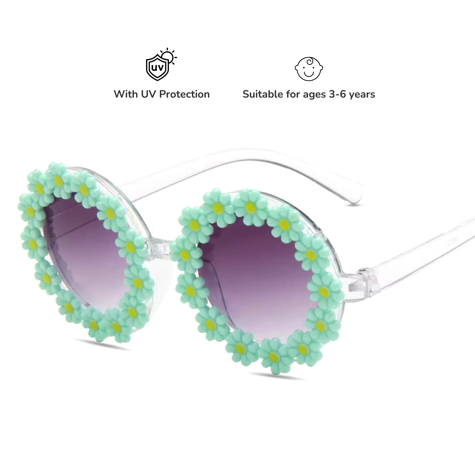 Daisy Bloom Kids Sunglasses (3-8 Years)