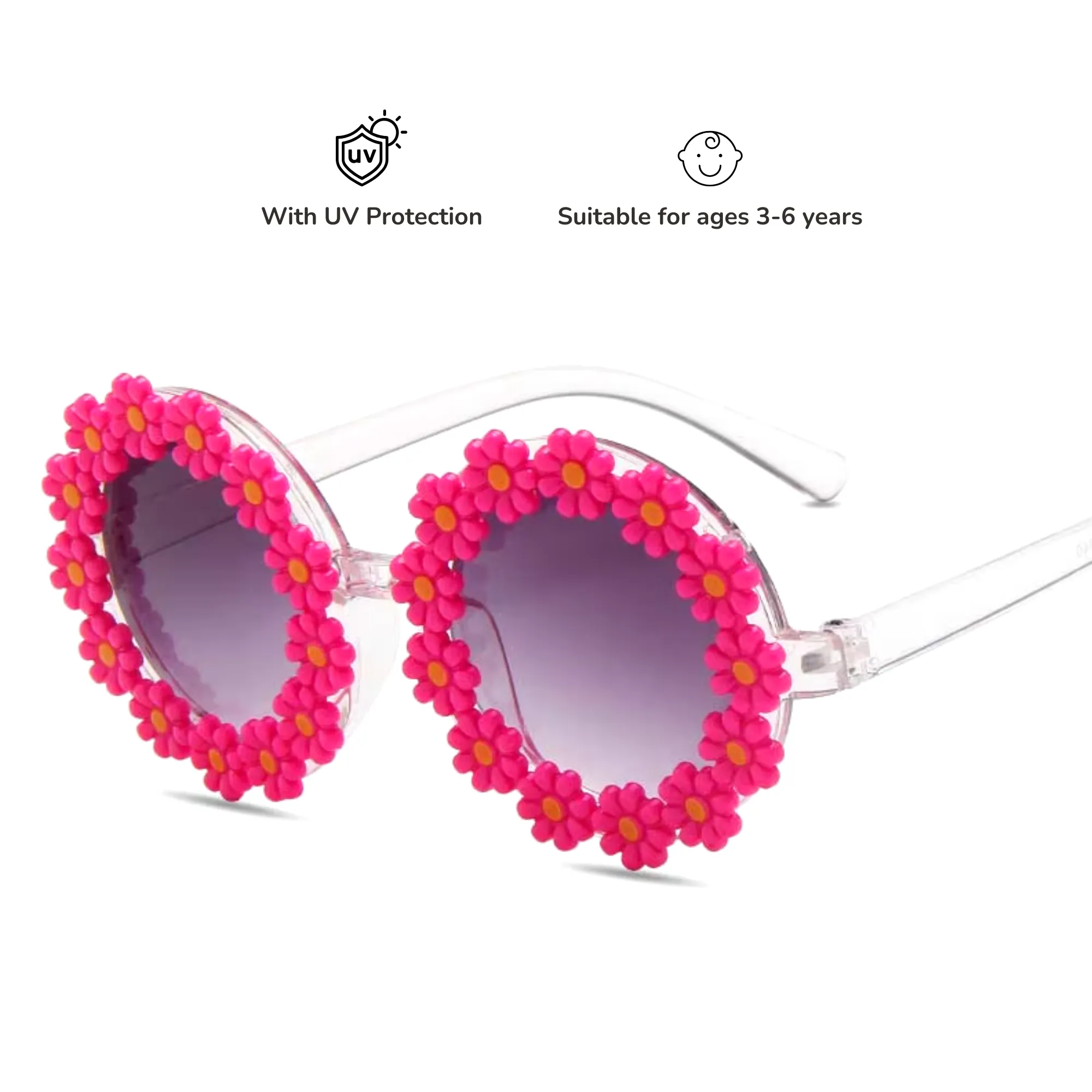 Daisy Bloom Kids Sunglasses (3-8 Years)