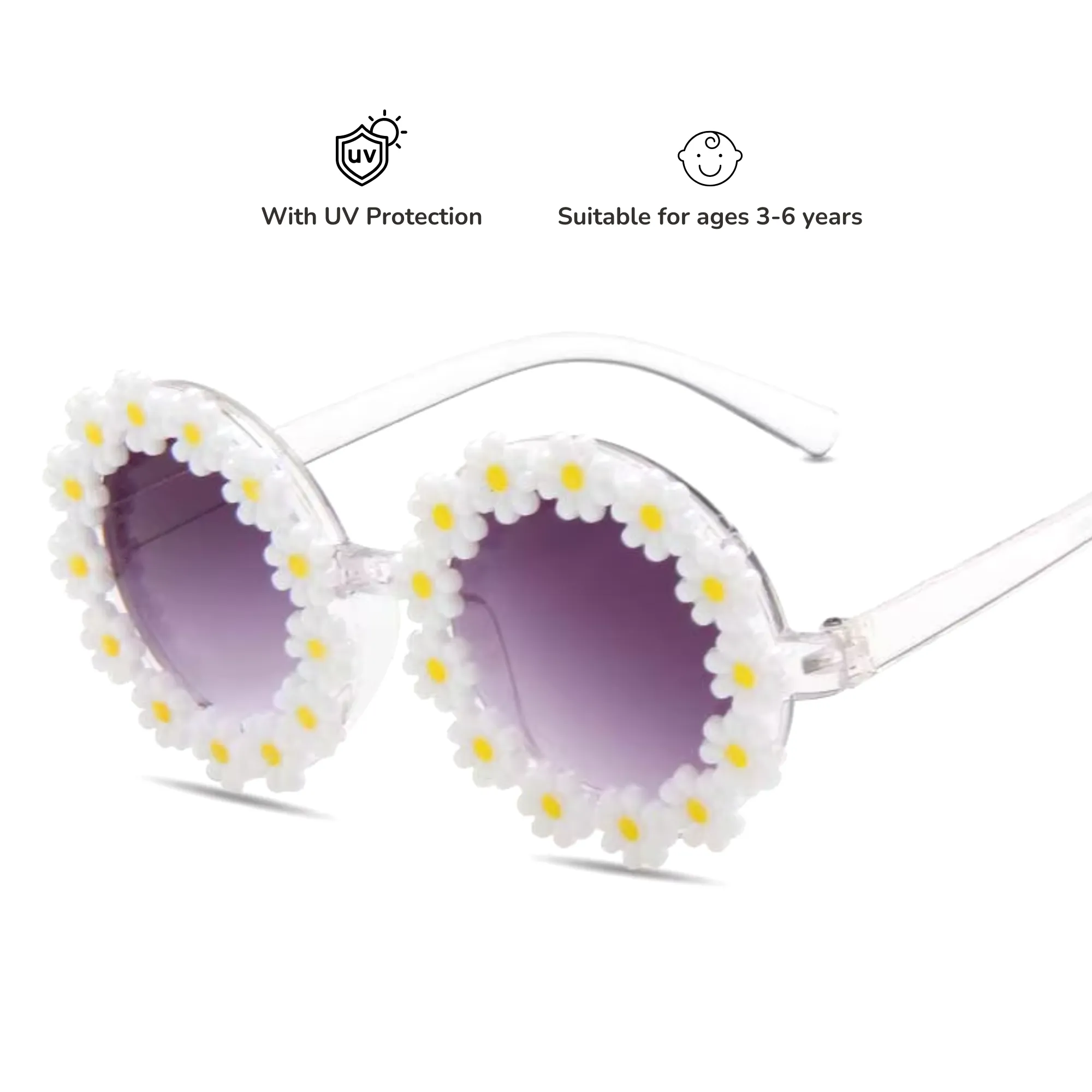 Daisy Bloom Kids Sunglasses (3-8 Years)