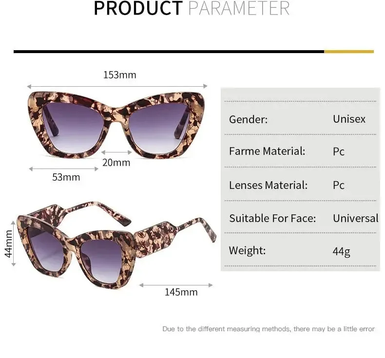 Daisy Cat Eye Sunglasses
