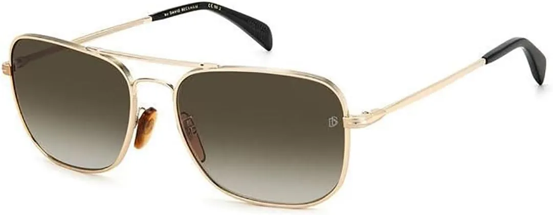 David Beckham DB 1093/S Gold/Brown Shaded 59/17/145 men Sunglasses