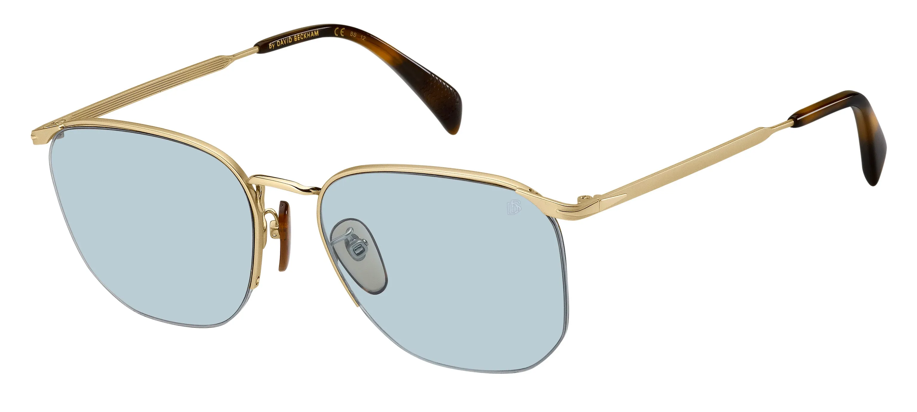 DB 1038/F/S GOLD HAVANA 58
