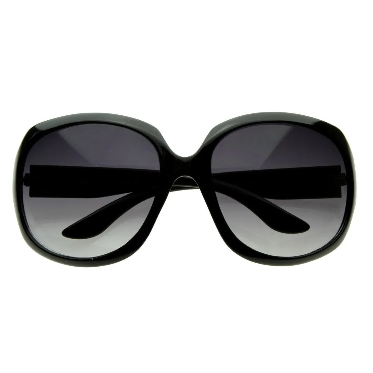 Designer Oversize Womens Glossy Fashion Sunglasses 2517