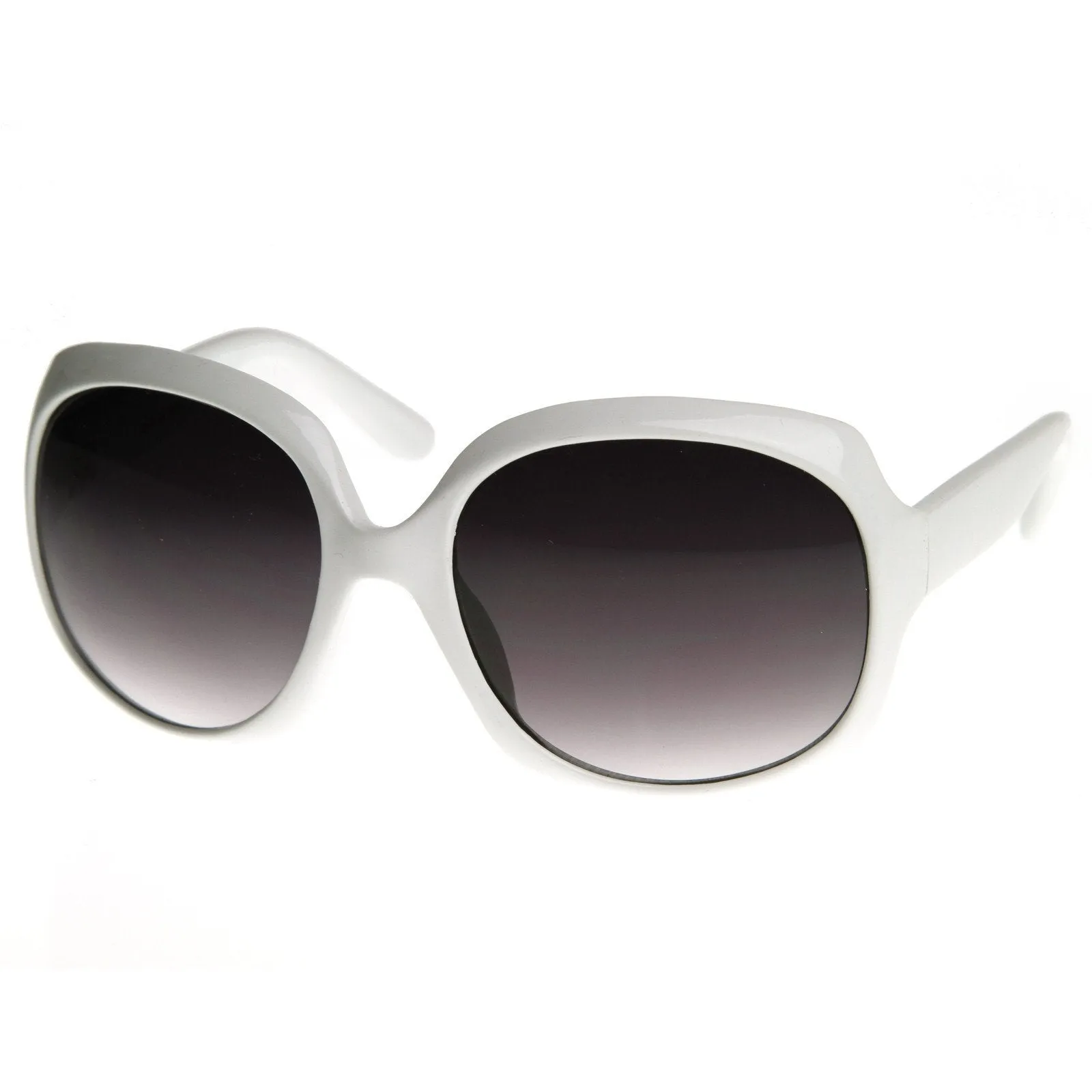 Designer Oversize Womens Glossy Fashion Sunglasses 2517