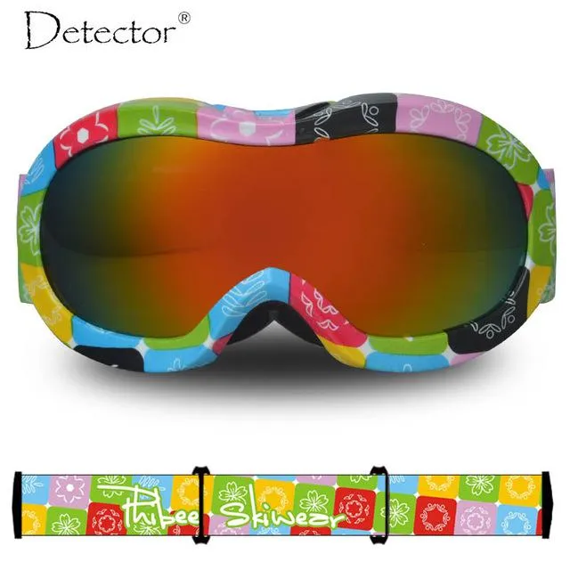 DETECTOR Best Kids Ski Goggles