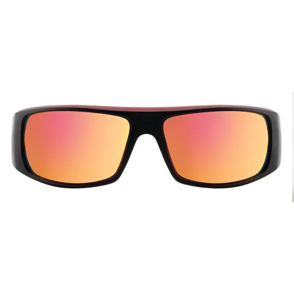 Dirty Dog - Sharky (Satin Black-Grey/Red Fusion Mirror Polarised)