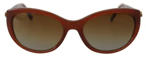 Dolce & Gabbana Brown Acetate Full Rim DG4160 Polarized Sunglasses