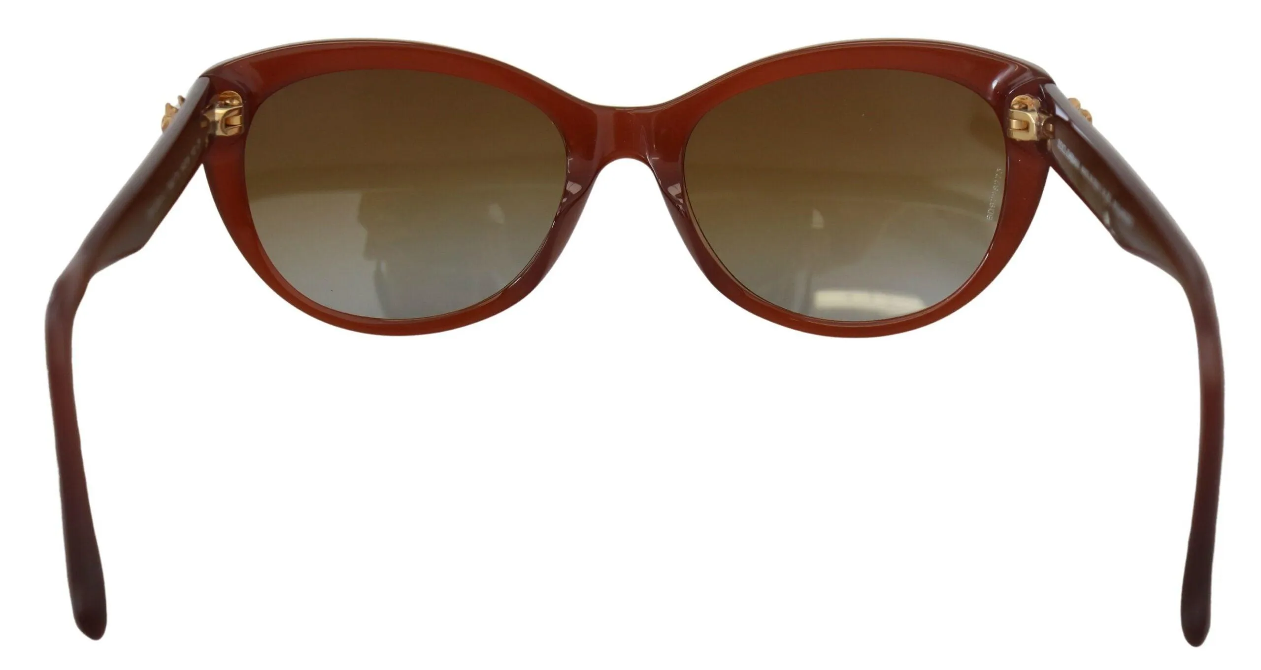 Dolce & Gabbana Brown Acetate Full Rim DG4160 Polarized Sunglasses