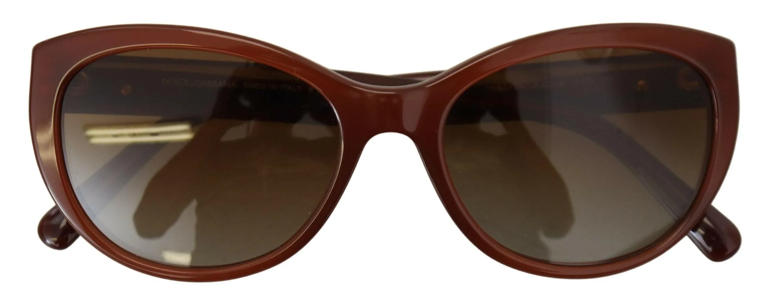 Dolce & Gabbana Brown Acetate Full Rim DG4160 Polarized Sunglasses