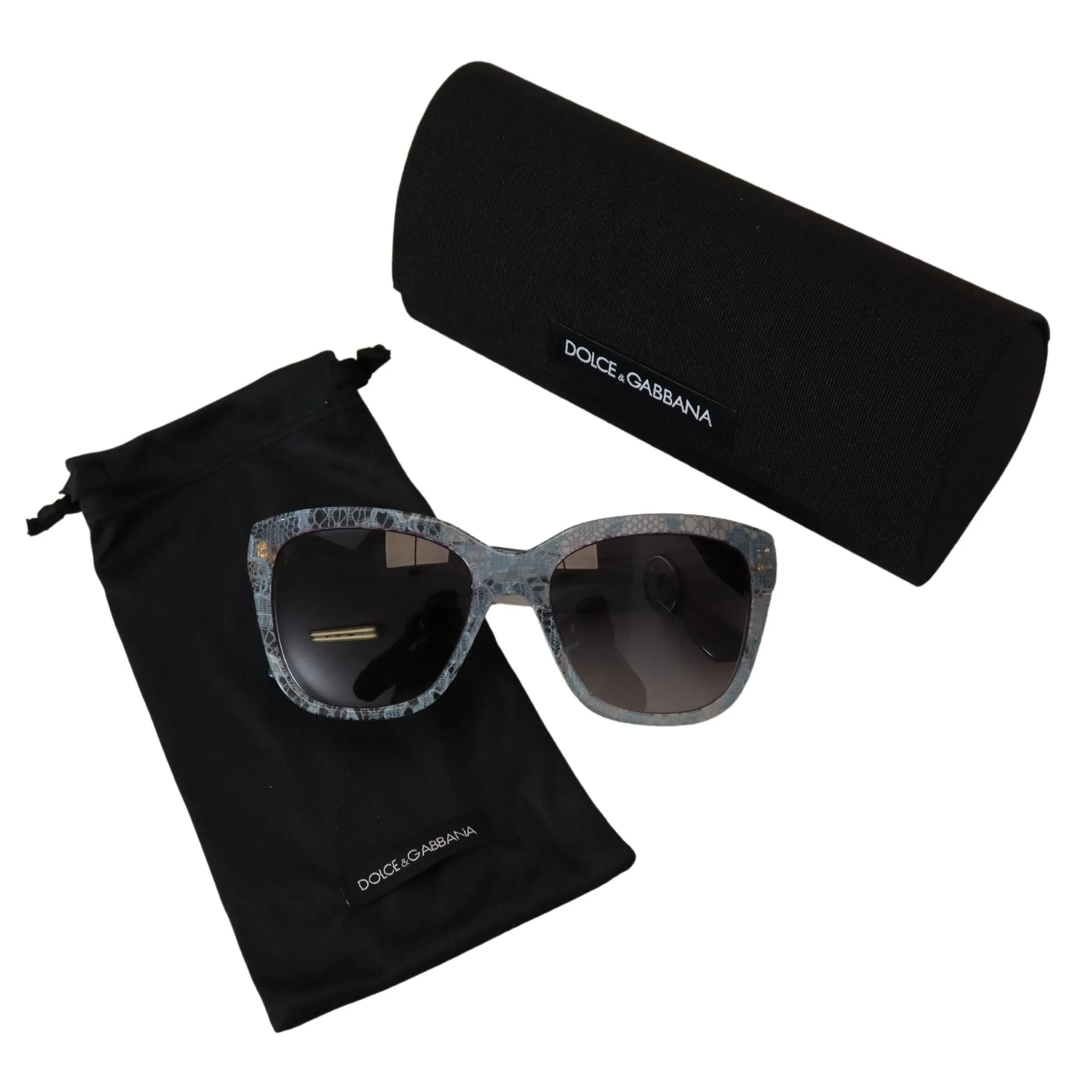 Dolce & Gabbana Elegant Sicilian Lace-Infused Women's Sunglasses