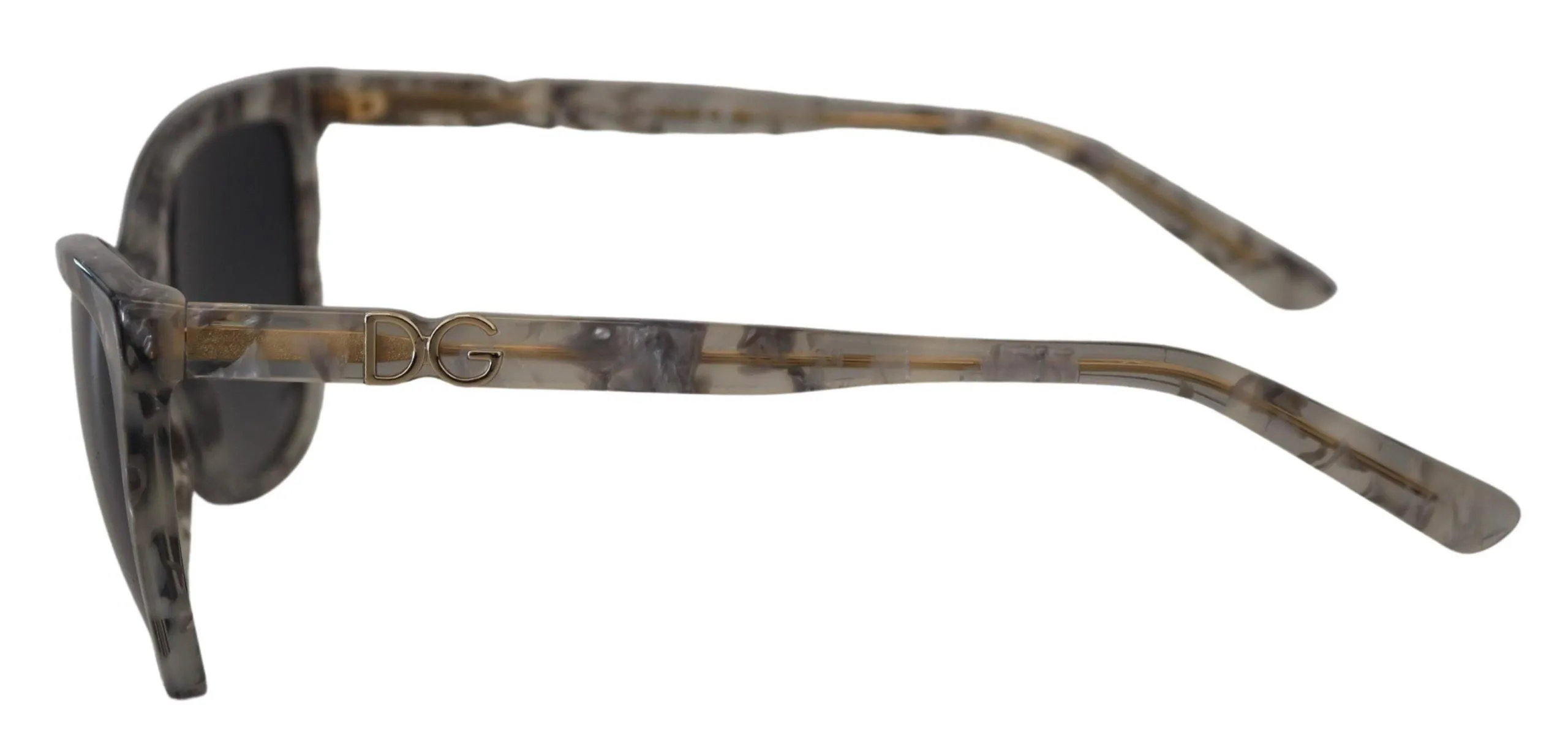 Dolce & Gabbana Grey Acetate Full Rim Cat Eye Frame DG4193 Sunglasses