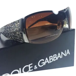 DOLCE & GABBANA Sunglasses with Hidden Frame and Marble Temples