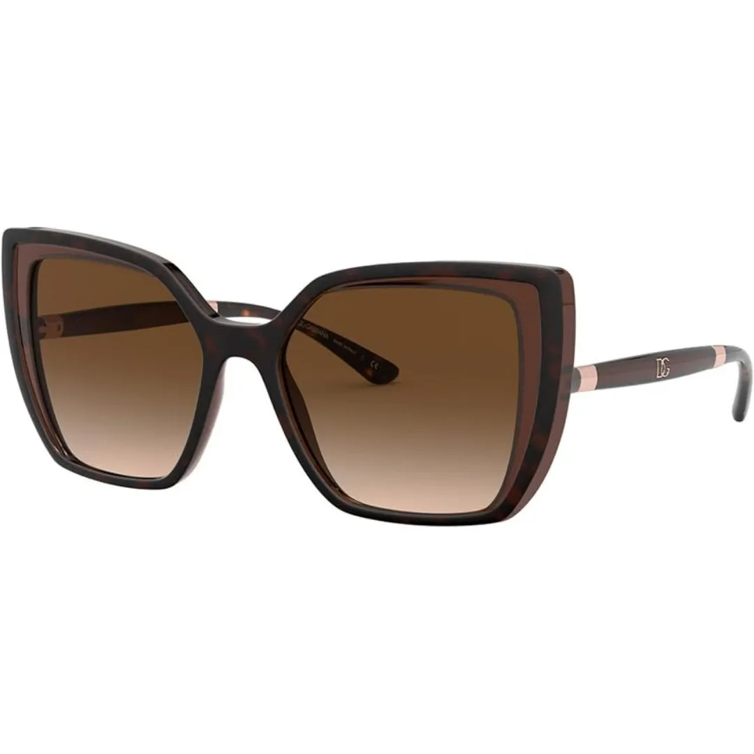 Dolce Gabbana 0Dg6138 318513 Dark Brown Sunglasses