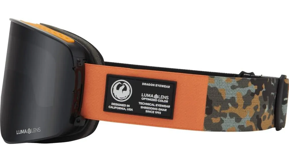 Dragon Alliance NFX2 Bush Camo AF/Lumalens Dark Smoke Snow Goggles