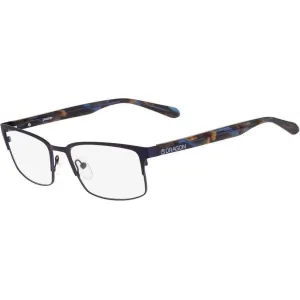 Dragon Men's Eyeglasses - Satin Navy Metal Rectangular Frame | DRAGON DR139 BEN 412