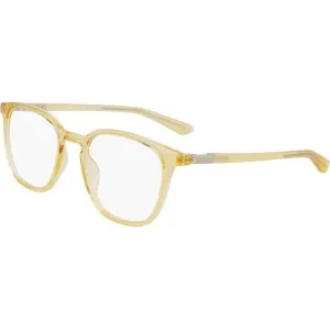 Dragon Unisex Eyeglasses - Shiny Peach Crystal Plastic Square | DRAGON DR2021 830