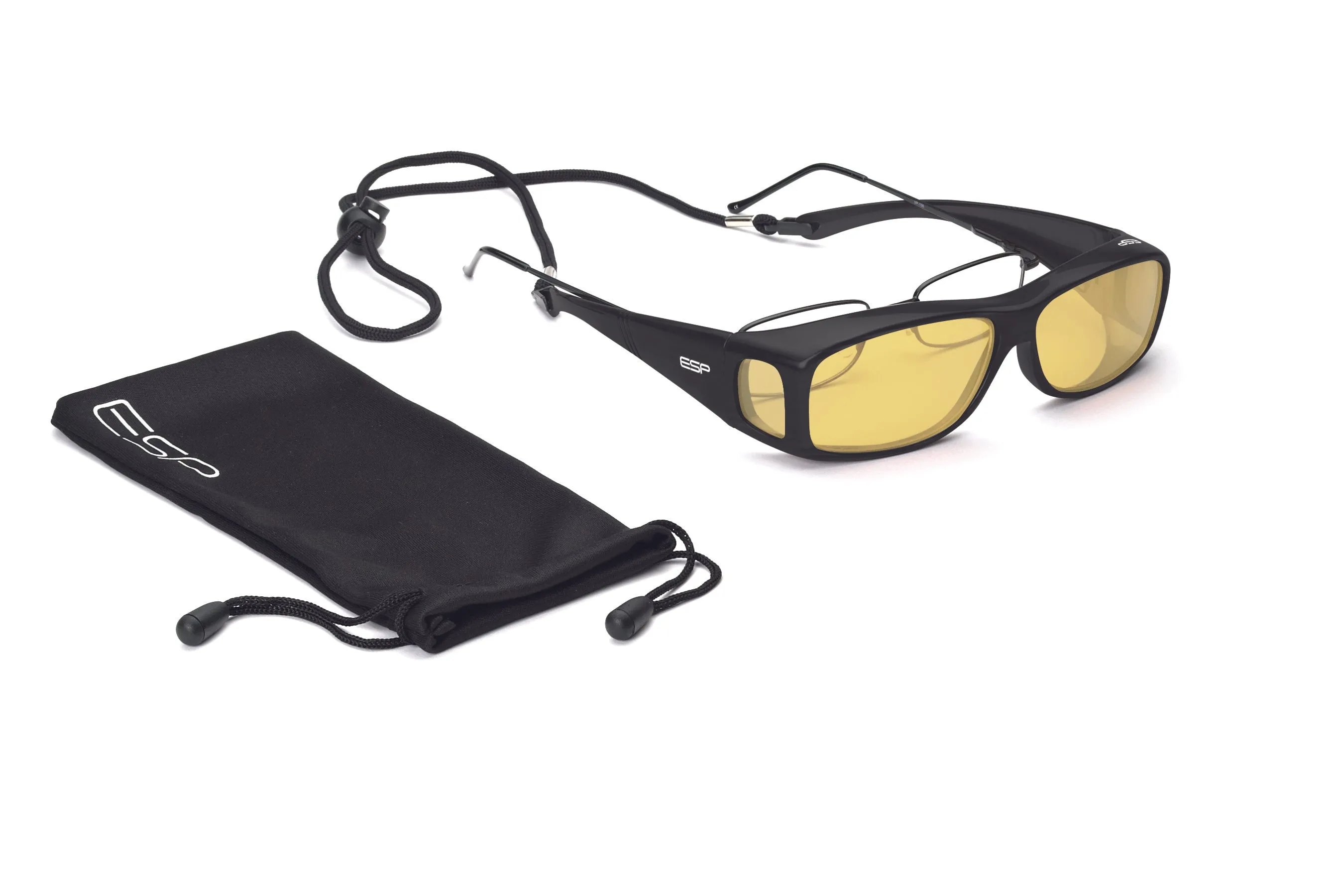 Drivers Choice™ - Over the Glasses - Matte Black Frame (L/XL)