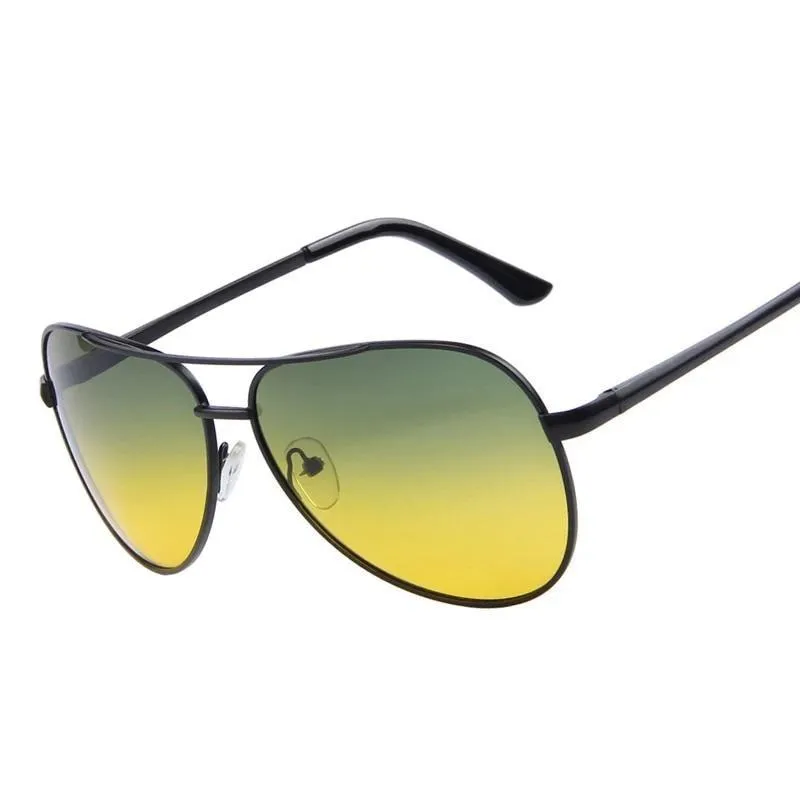 Driving 100% UV400 Protection Polarized Sunglasses with Night Vision