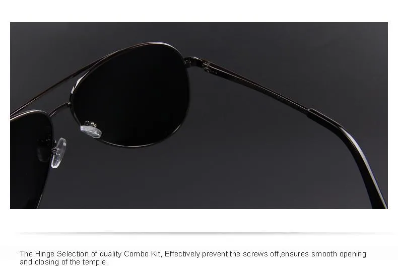 Driving 100% UV400 Protection Polarized Sunglasses with Night Vision