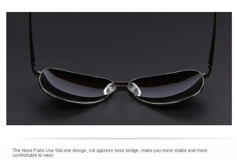 Driving 100% UV400 Protection Polarized Sunglasses with Night Vision