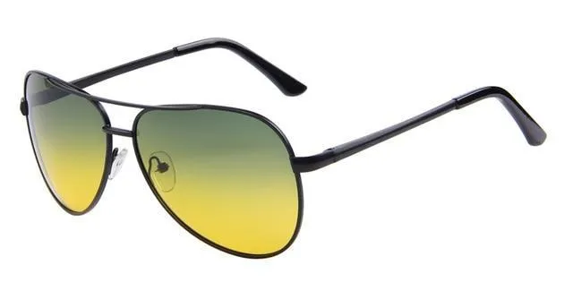 Driving 100% UV400 Protection Polarized Sunglasses with Night Vision