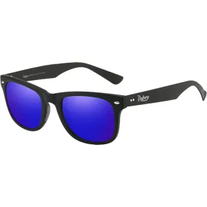 Dubery Polarized Sunglasses 100% UV Protection Sand Black / Blue D755 C5