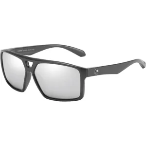 Dubery Polarized Sunglasses 100% UV Protection Sand Black / Silver D009 C5
