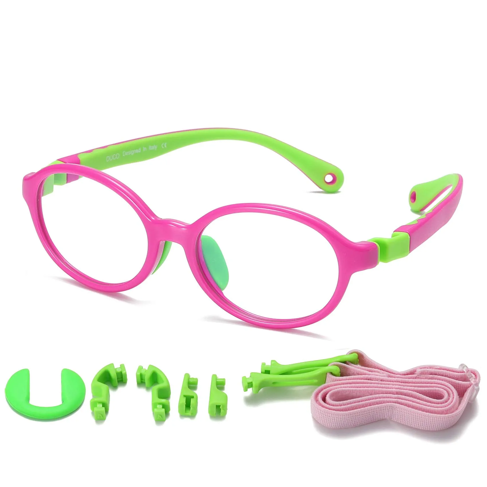 DUCO Blue Light Blocking Glasses Gaming Computer Glasses Eyeglasses Frames K026