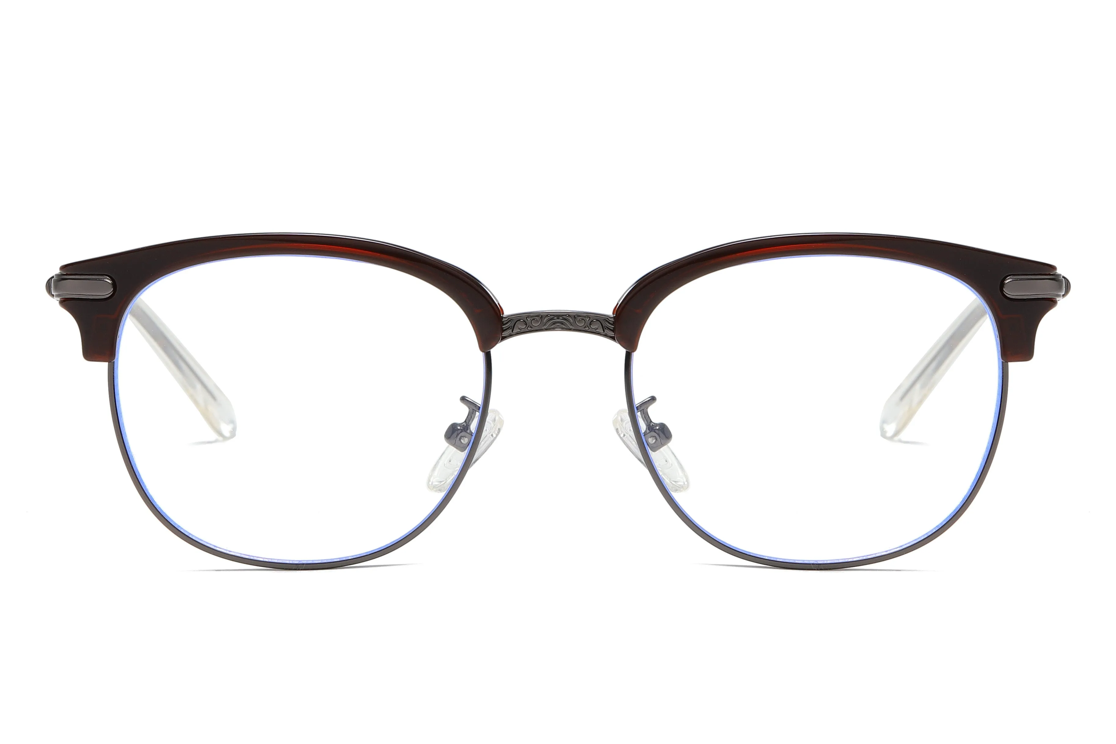 DUCO Blue Light Blocking Glasses Lightweight Eyeglasses Computer Gaming Glasses W009