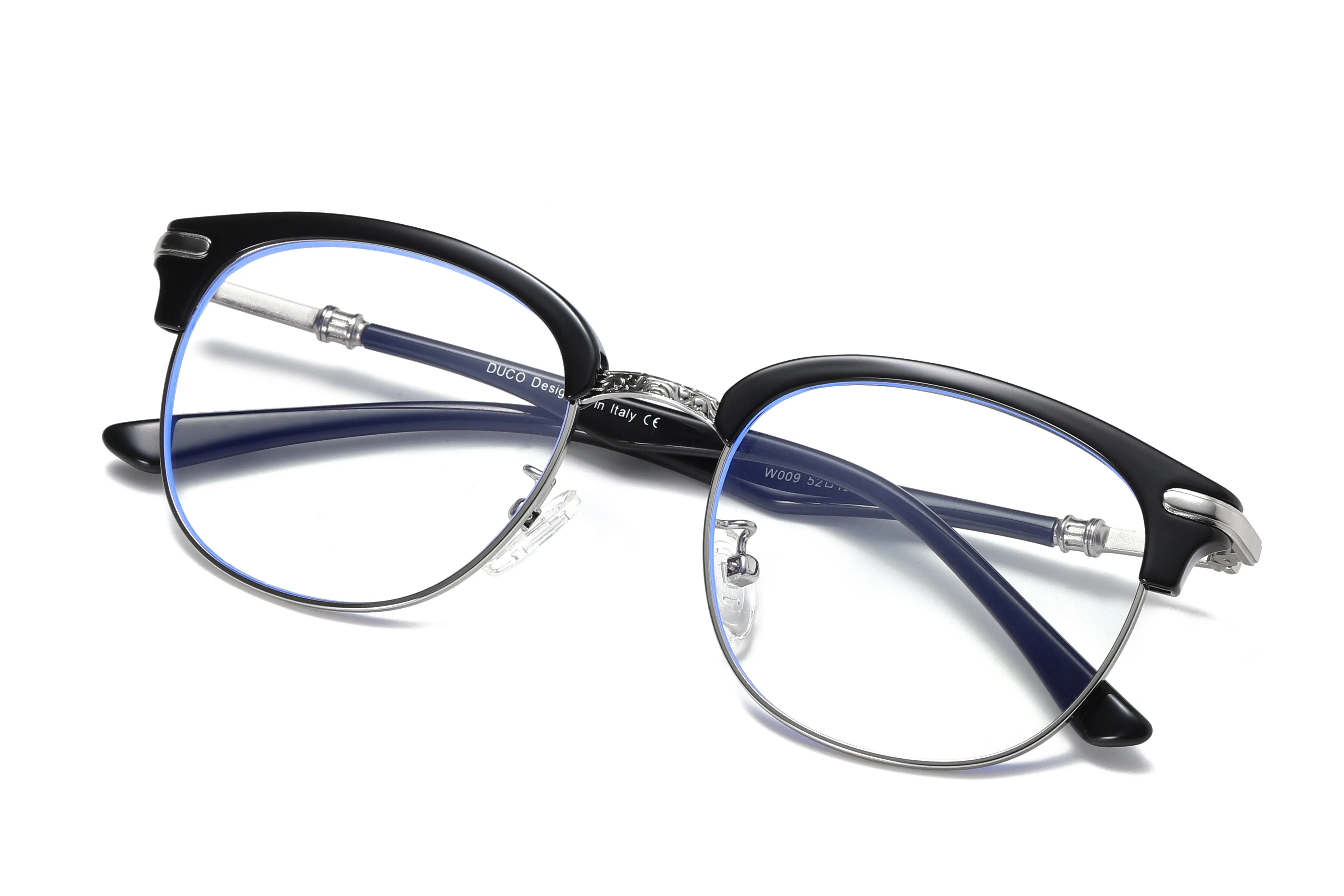 DUCO Blue Light Blocking Glasses Lightweight Eyeglasses Computer Gaming Glasses W009