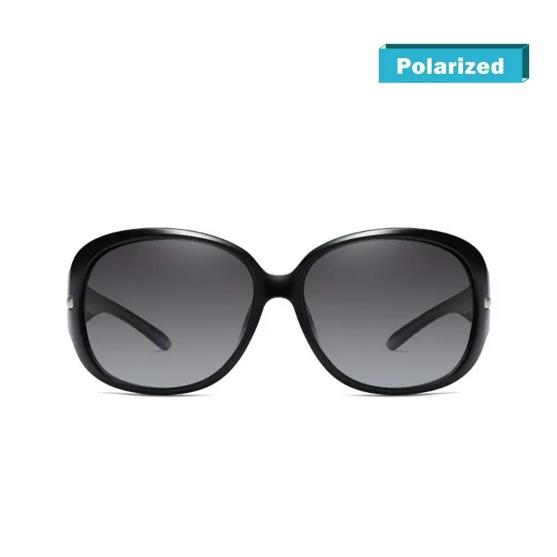 DUCO Classic Oversized Polarized Night Vision Sunglasses 6214