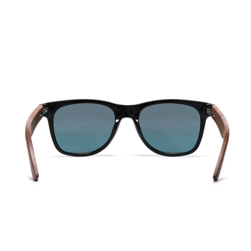 DUCO Polarized Driving Walnut Wooden Sunglasses for Men 2141