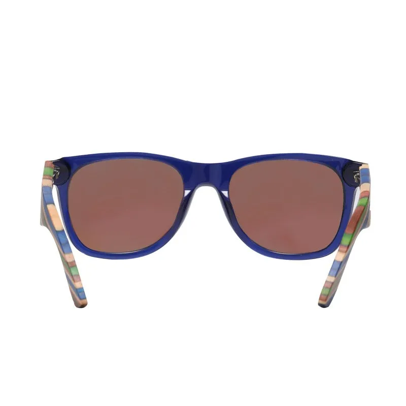 DUCO Polarized Driving Walnut Wooden Sunglasses for Men 2141
