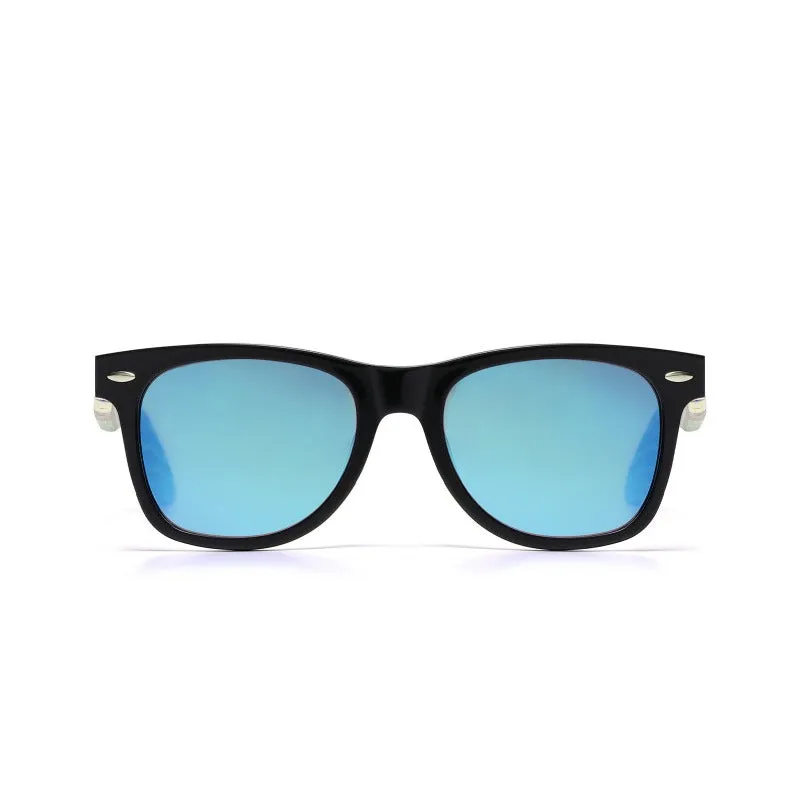 DUCO Polarized Driving Walnut Wooden Sunglasses for Men 2141