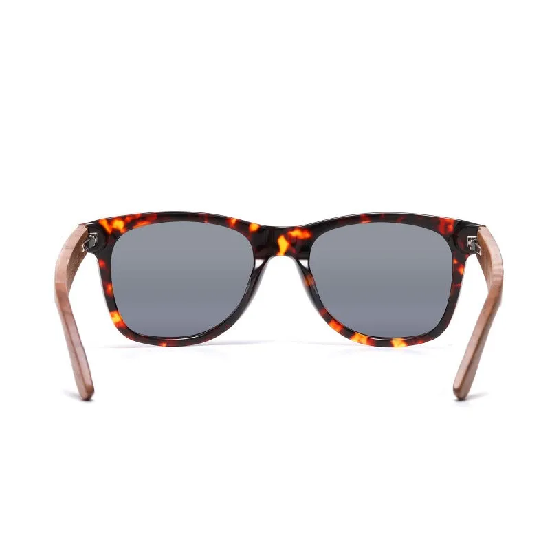 DUCO Polarized Driving Walnut Wooden Sunglasses for Men 2141