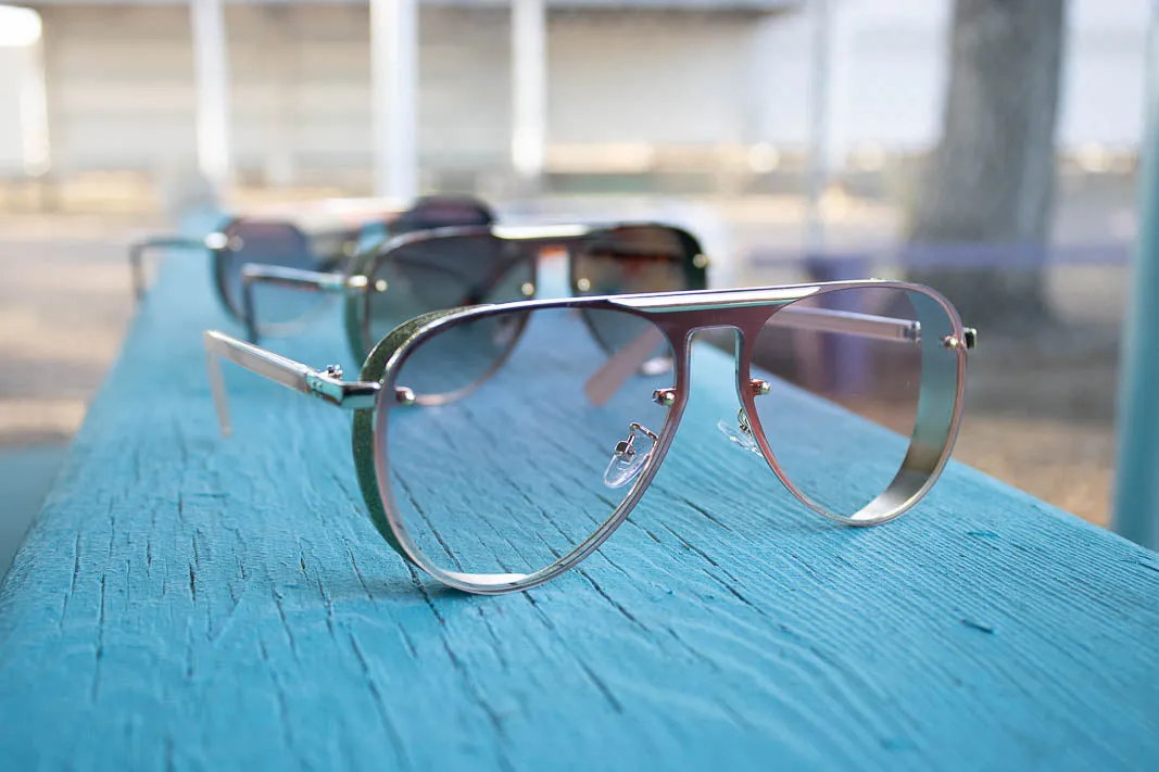 Earhart Iconic Pilot Style Sunglasses