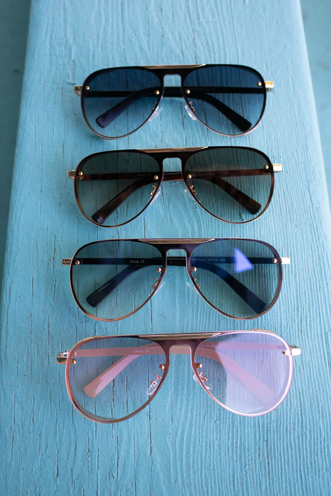 Earhart Iconic Pilot Style Sunglasses