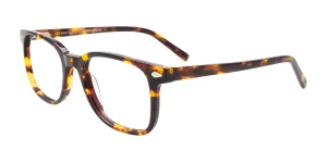 Easy3Clip EC653 Eyeglasses with Clip-on Sunglasses | Size 51
