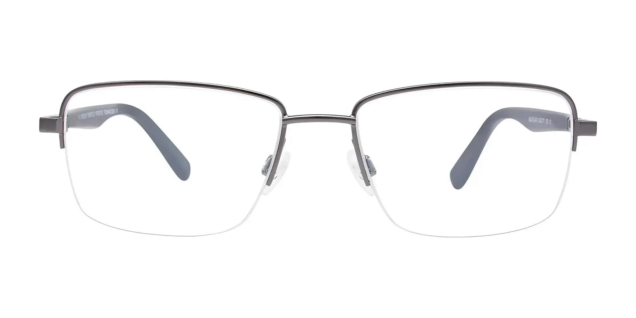 EasyClip EC472 Eyeglasses with Clip-on Sunglasses | Size 53