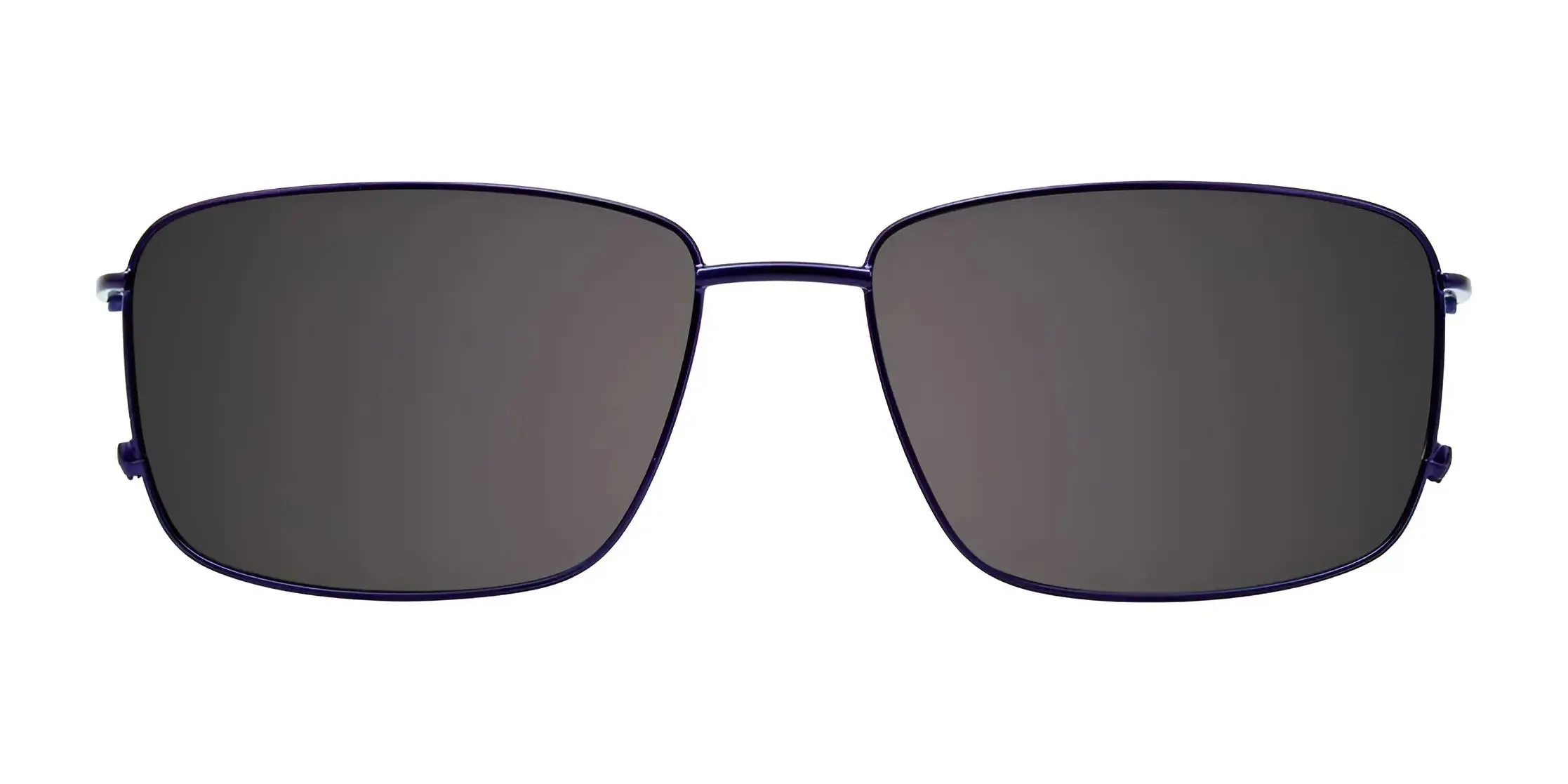 EasyClip EC472 Eyeglasses with Clip-on Sunglasses | Size 53