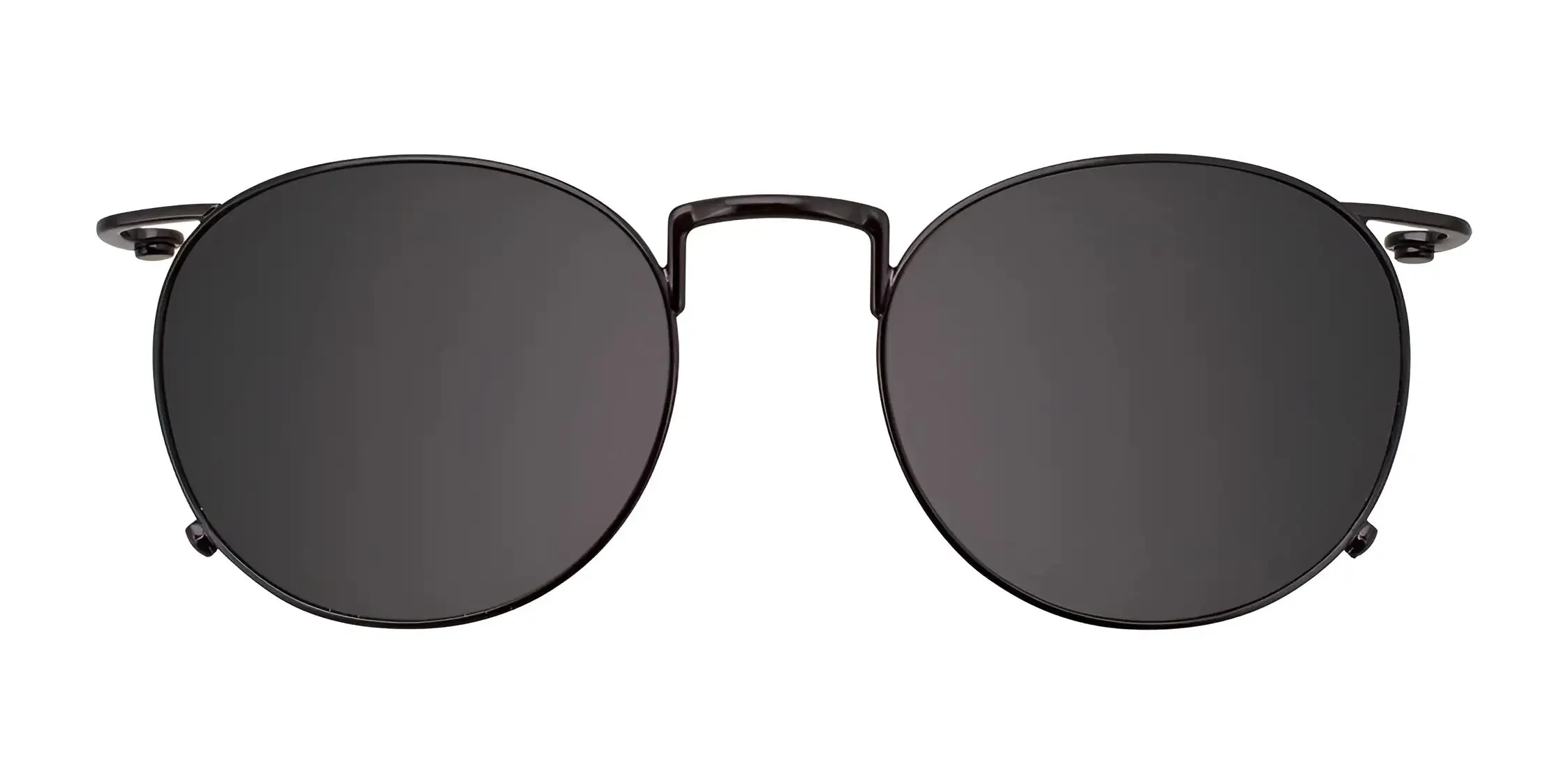 EasyClip EC485 Eyeglasses with Clip-on Sunglasses | Size 49