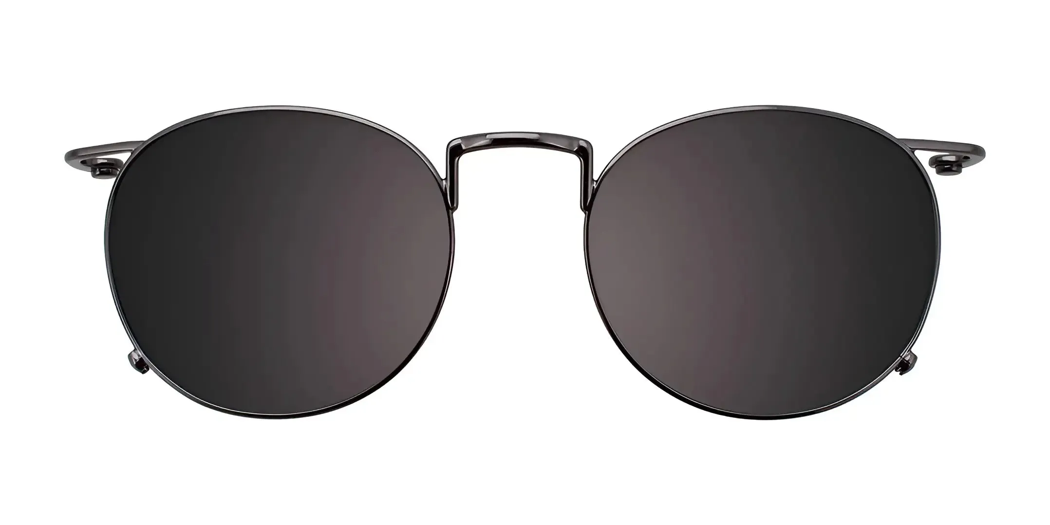 EasyClip EC485 Eyeglasses with Clip-on Sunglasses | Size 49