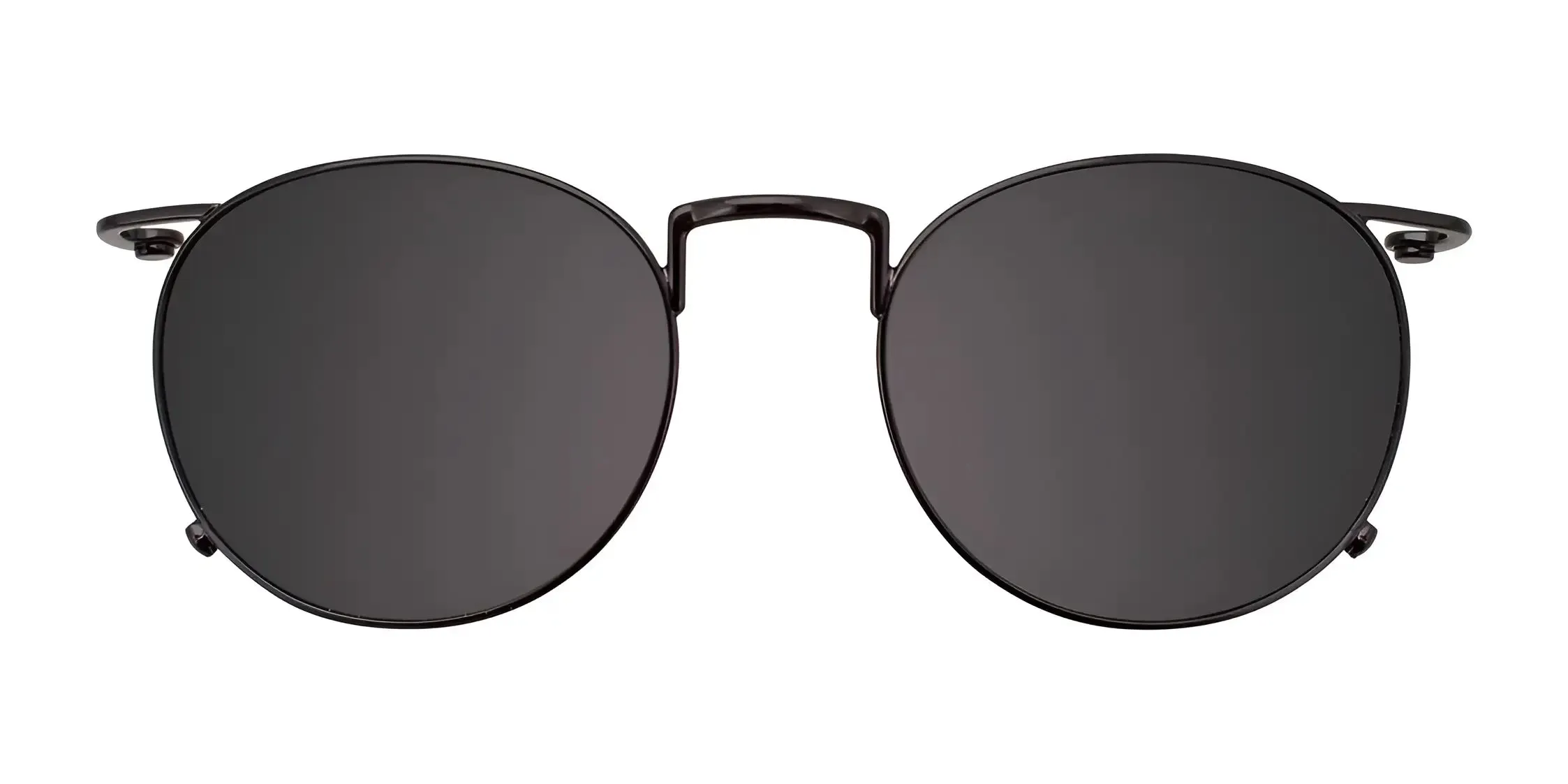 EasyClip EC485 Eyeglasses with Clip-on Sunglasses | Size 49