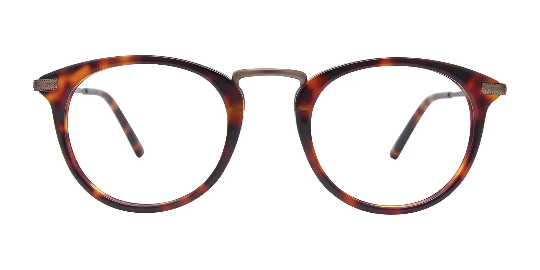 EasyClip EC485 Eyeglasses with Clip-on Sunglasses | Size 49