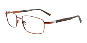 EasyClip EC493 Eyeglasses with Clip-on Sunglasses | Size 56