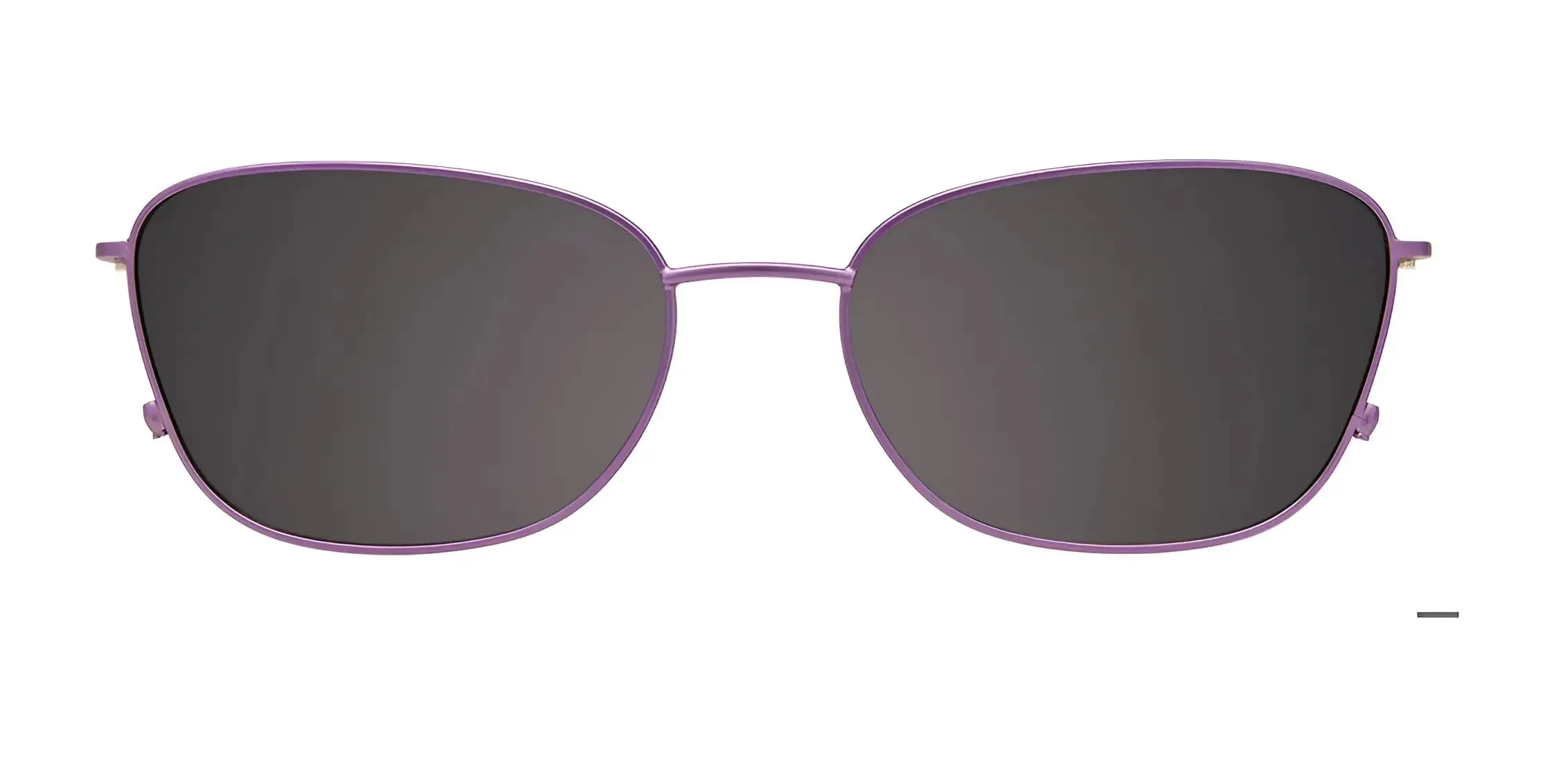 EasyClip EC539 Eyeglasses with Clip-on Sunglasses | Size 55